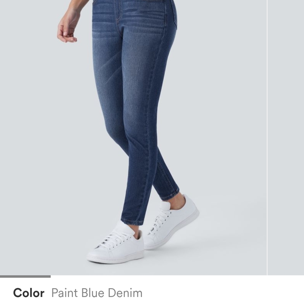 HALARA Blue Skinny Jeans for Effortless Style